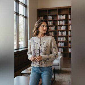 1990’s SPANNER Imports lambswool cardigan